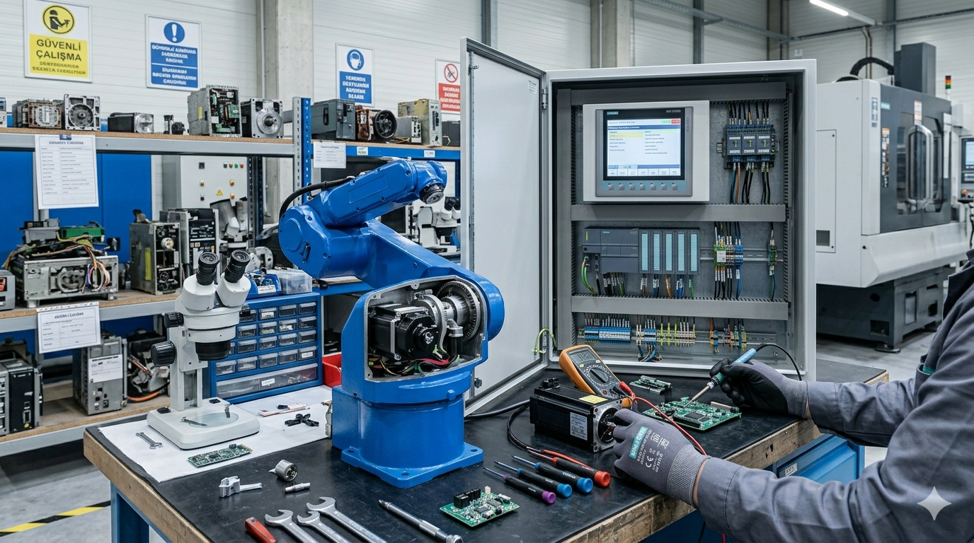 Endüstriyel Cihazlarda Tamir Süreci