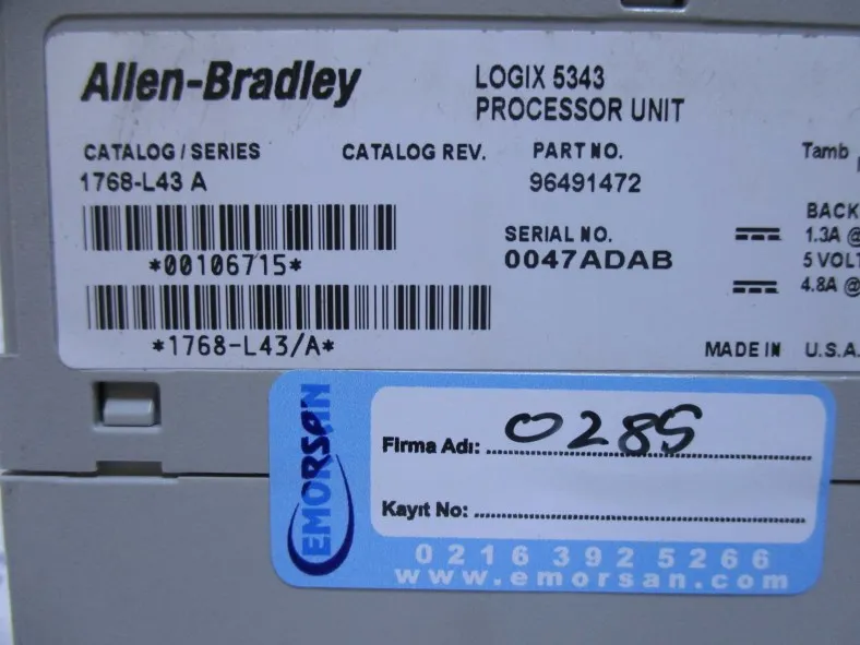 ALLEN BRADLEY 1768-L43 A