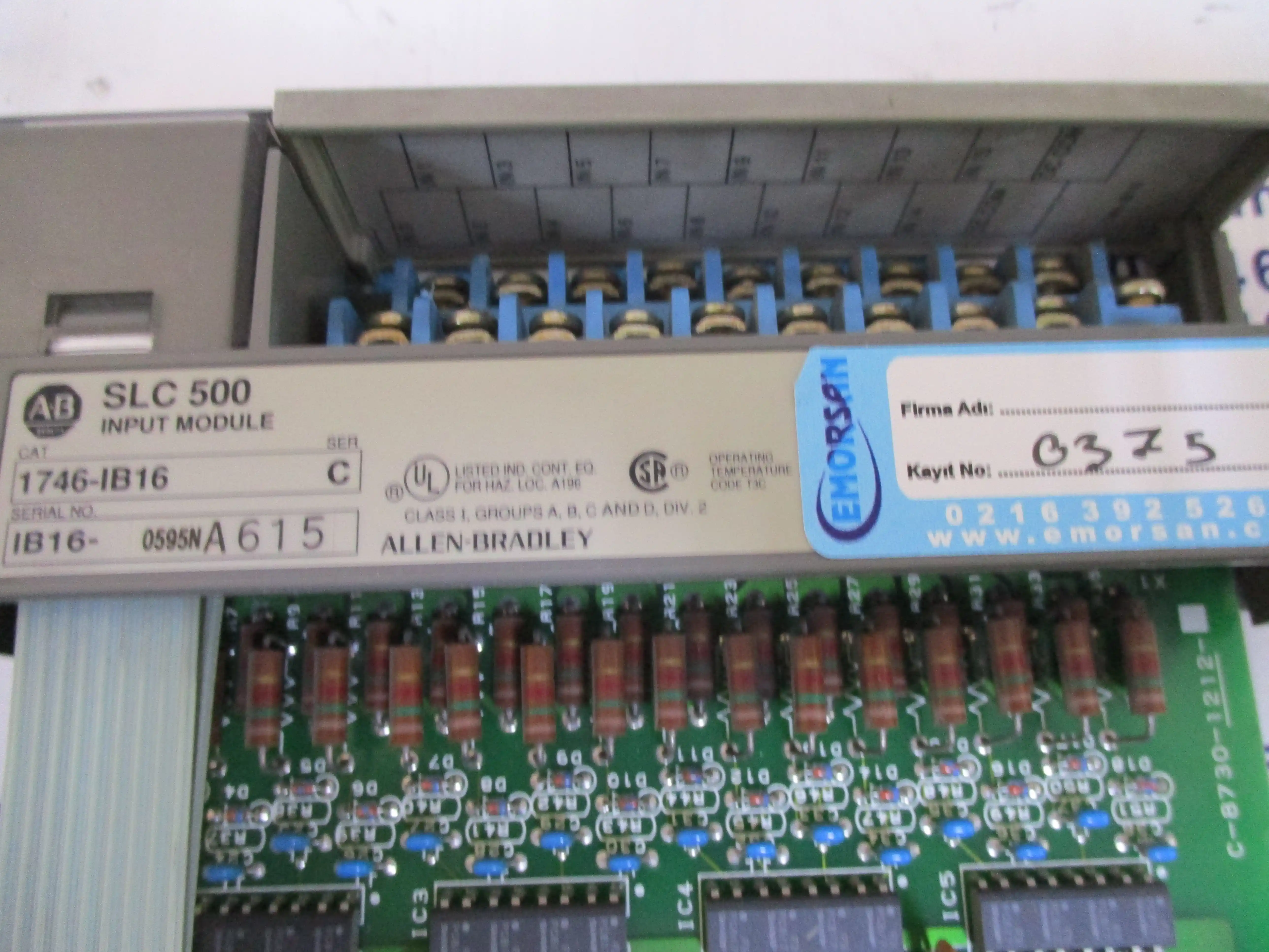 ALLEN BRADLEY SLC500 1746-IB16