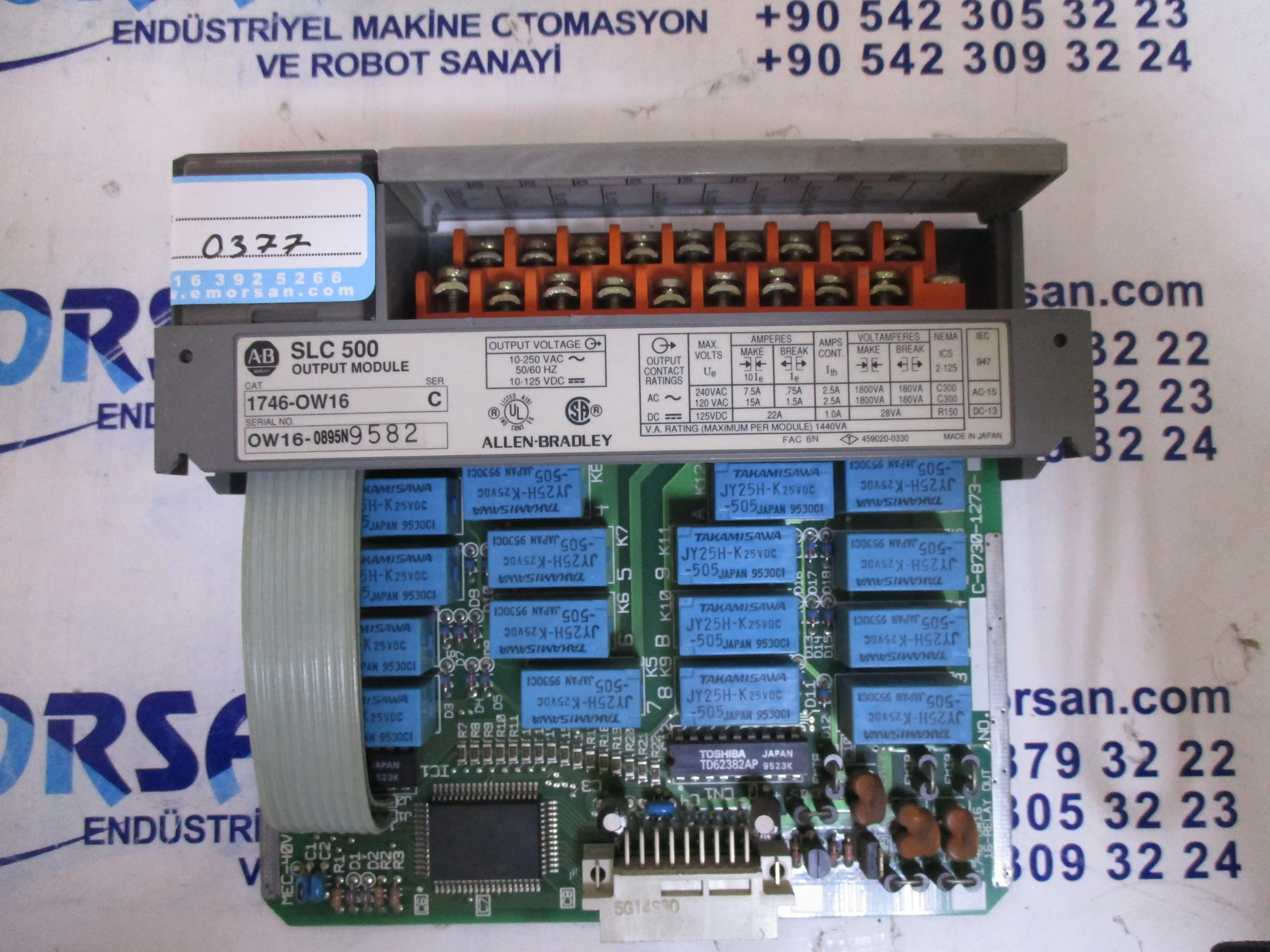 ALLEN BRADLEY SLC500 1746-OW16