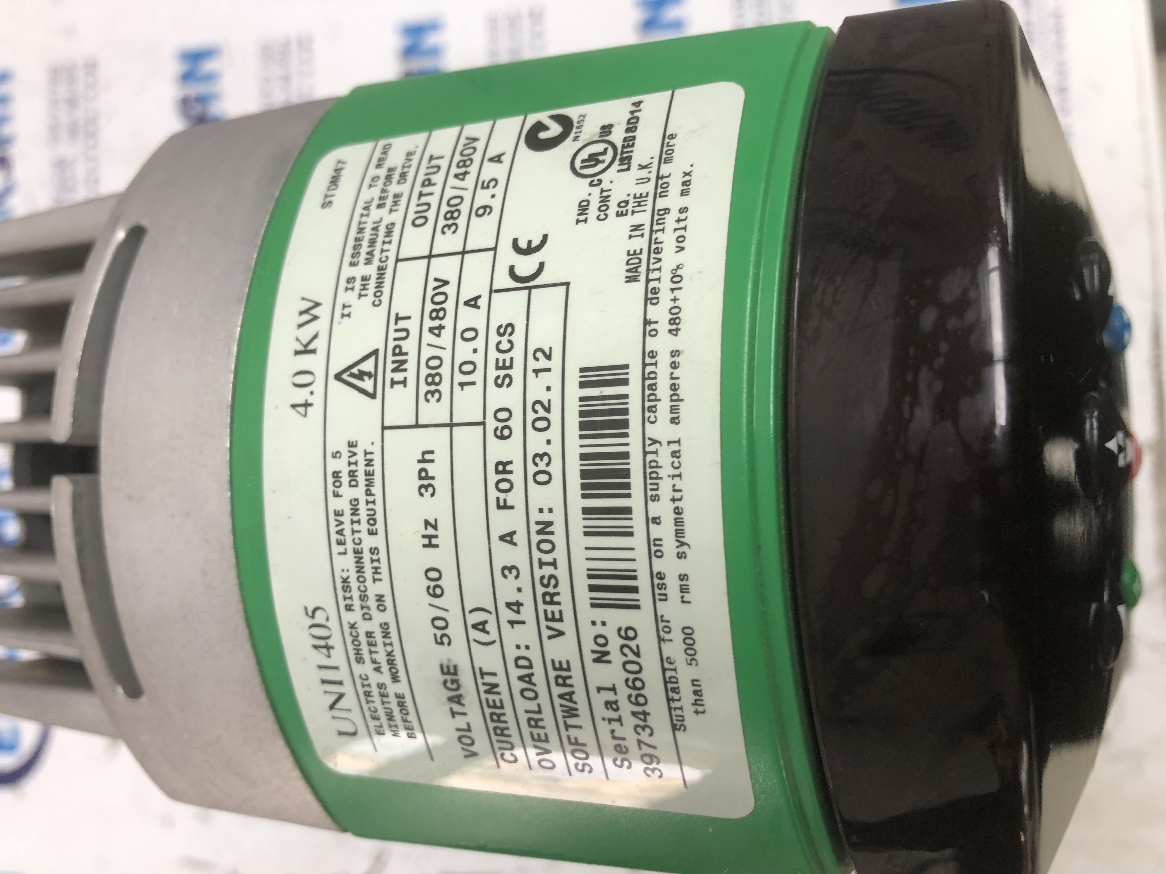 CONTROL TECHNİQUES UNI1405