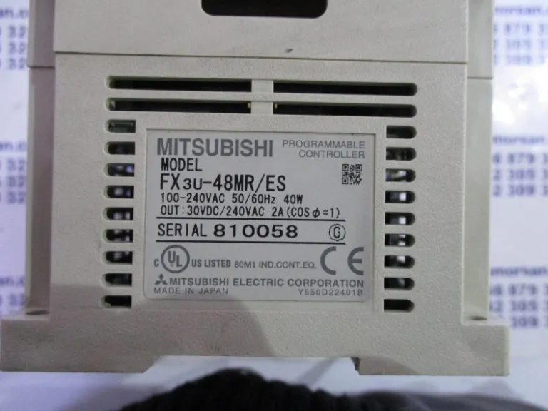 MITSUBISHI FX 3U-48MR ES
