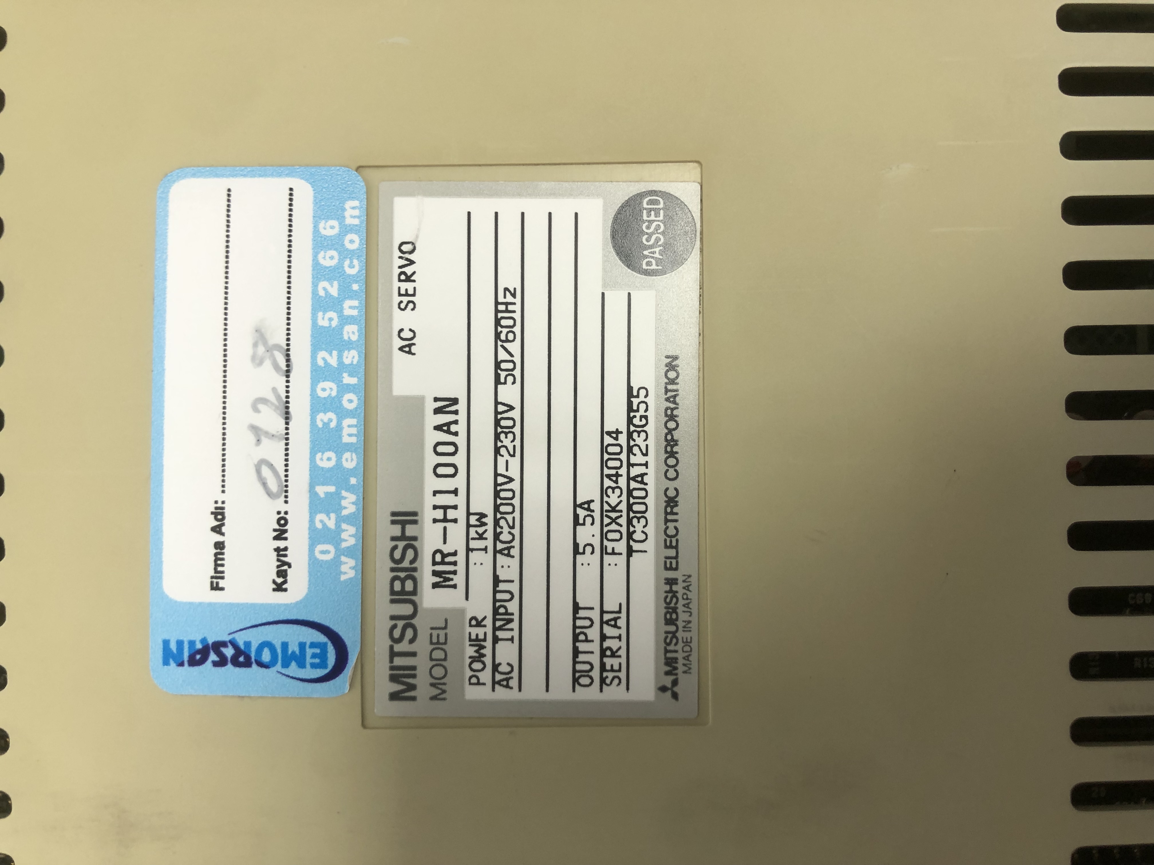 MITSUBISHI MR-H100AN