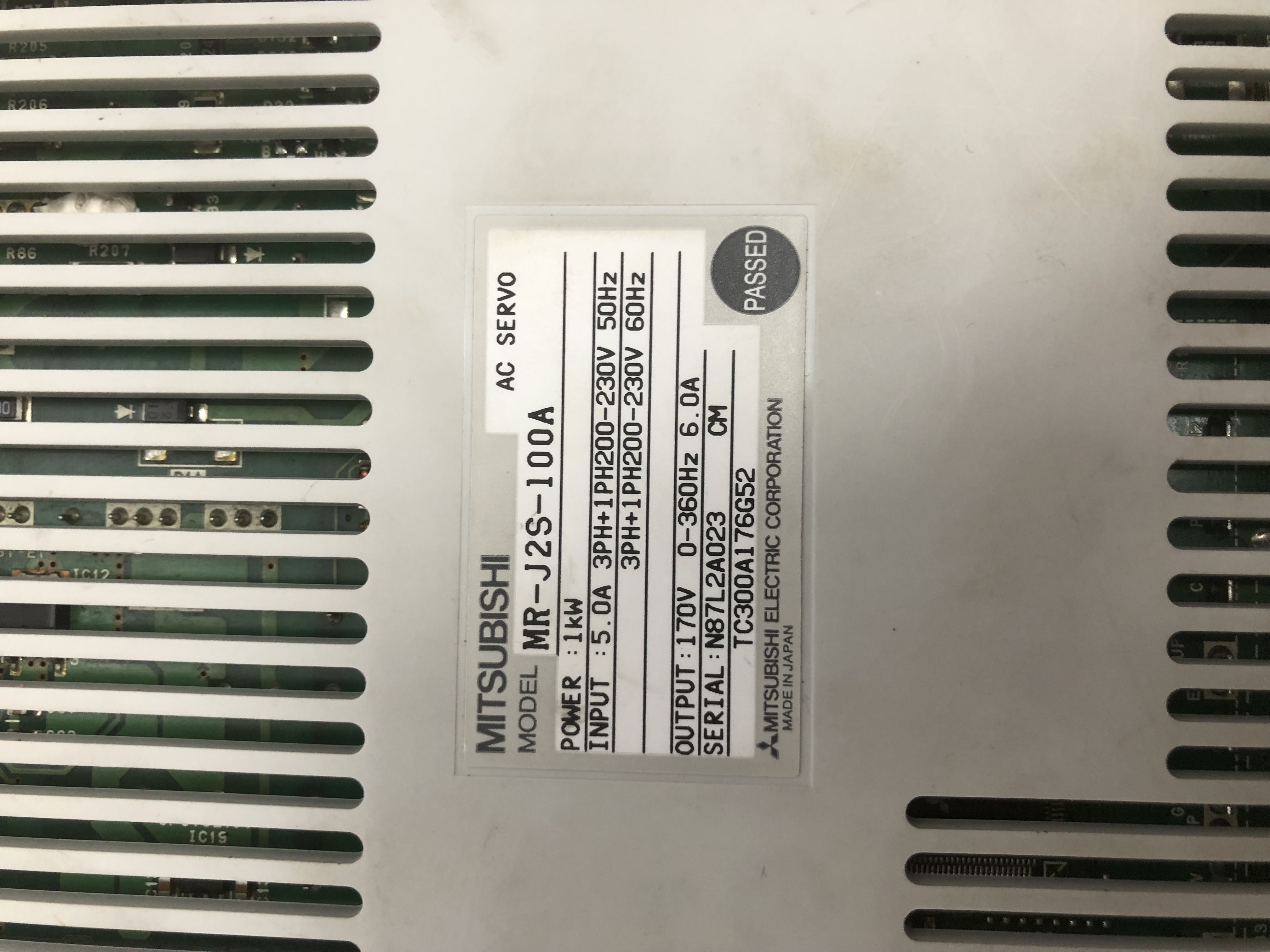 MITSUBISHI MR-J2S-100A