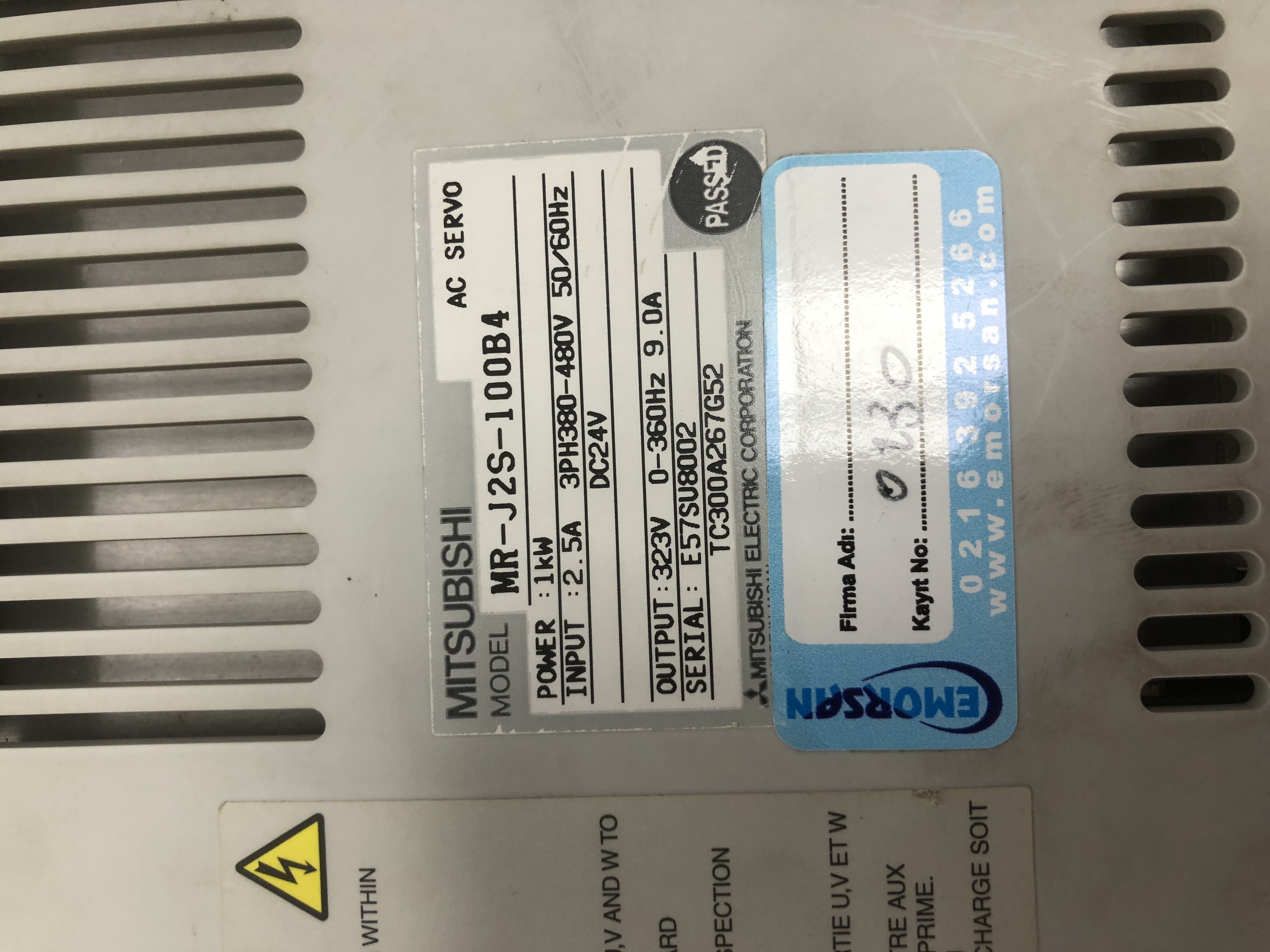 MITSUBISHI MR-J2S-100B4