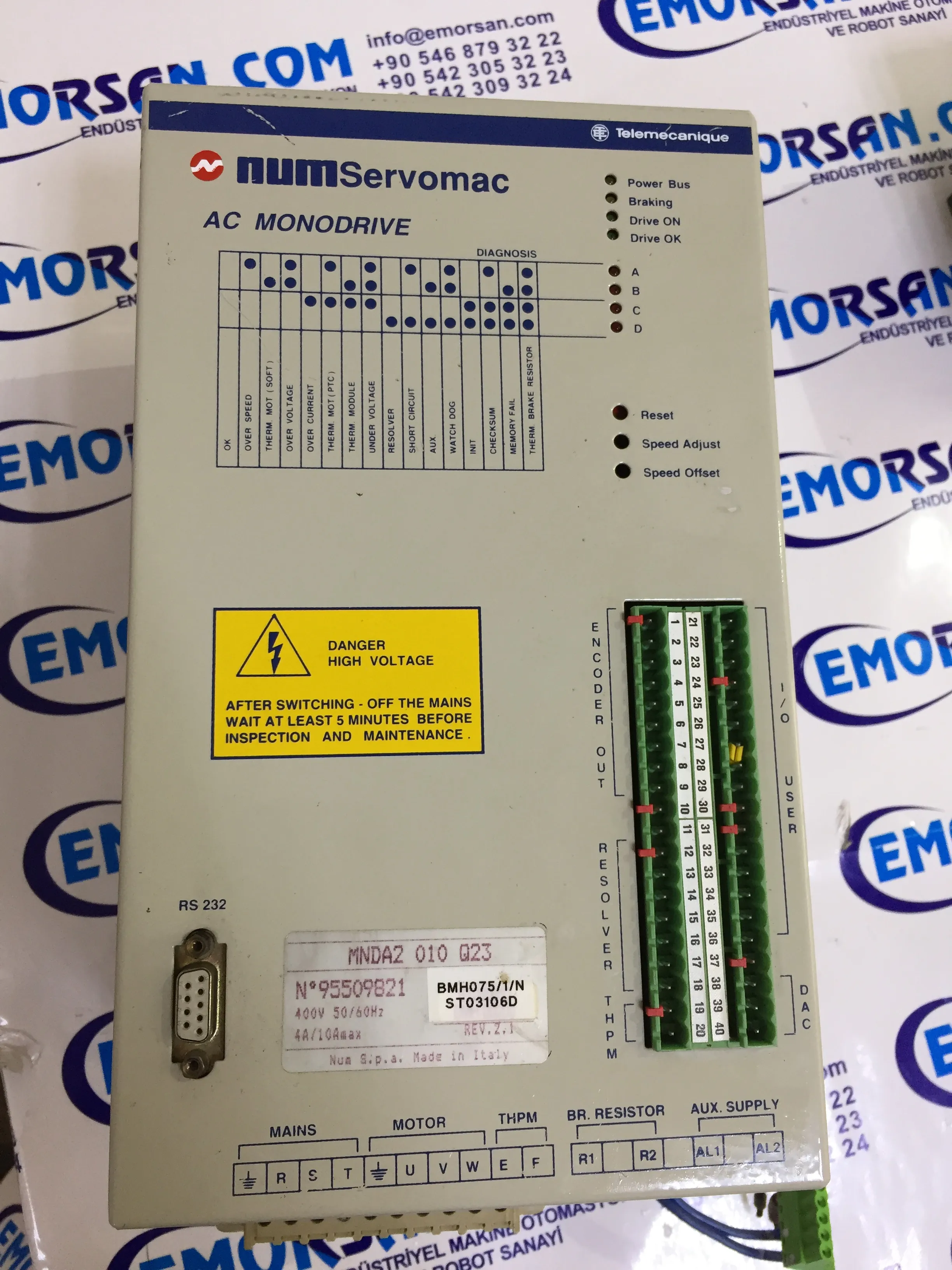 NUM SERVOMAC MNDA O10 Q23