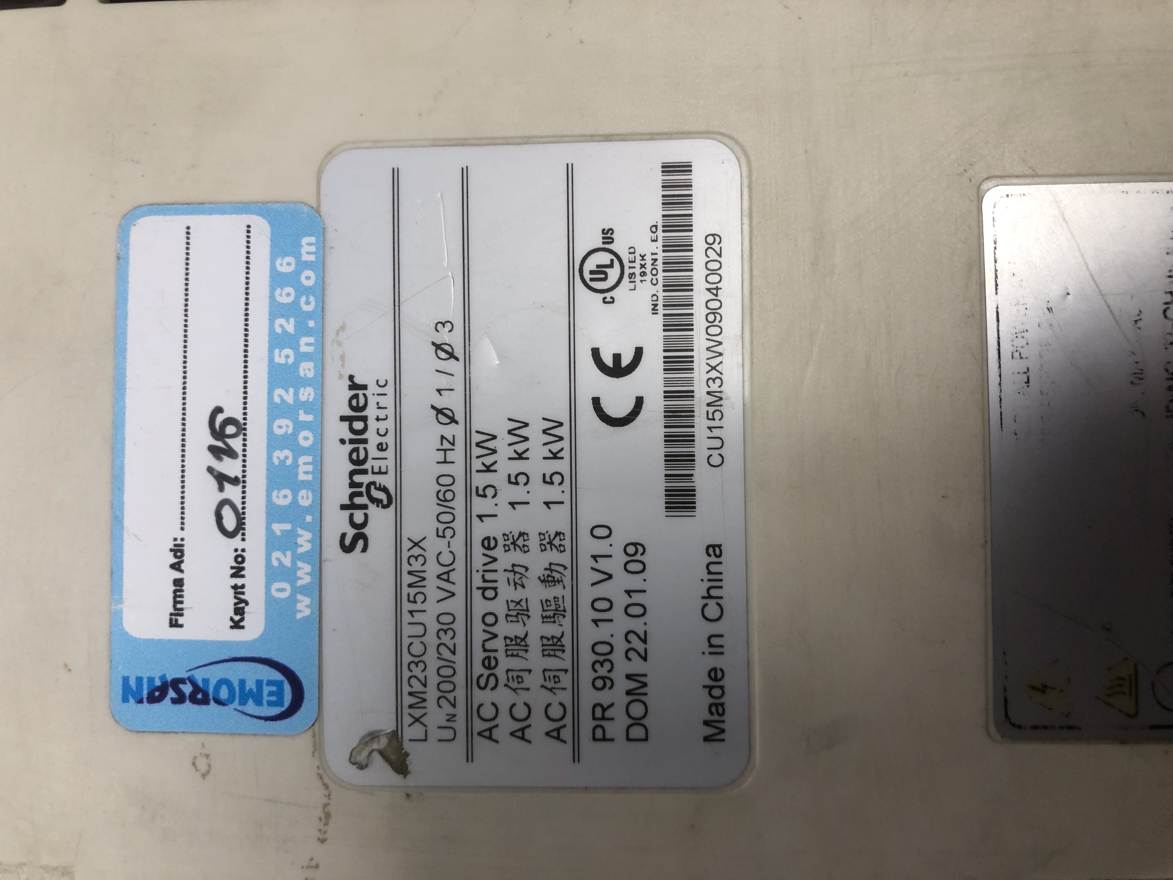 SCHNEİDER LXM23CU15M3X