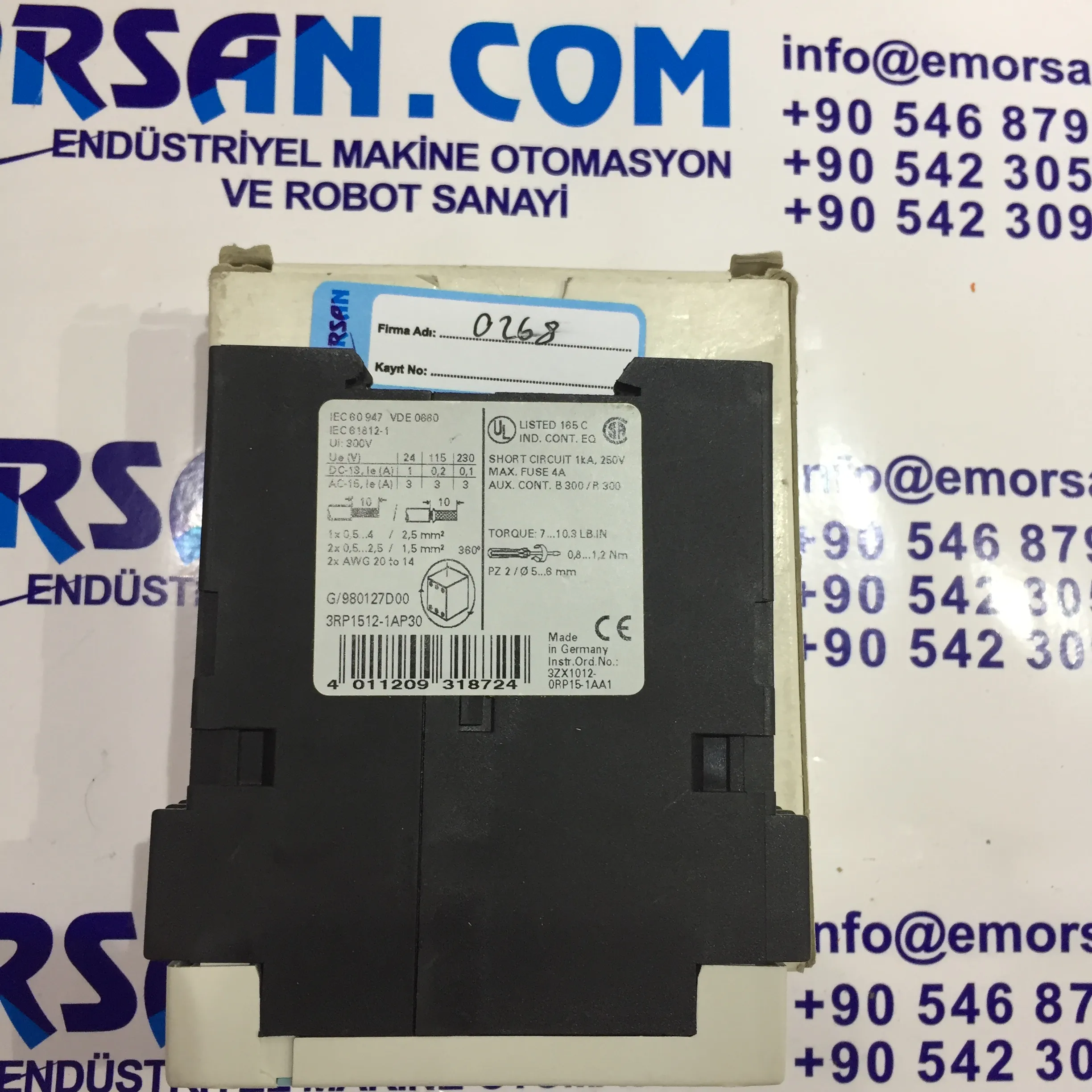 SIEMENS 3RP1512-1AP30