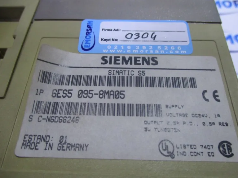 SIEMENS 6ES5 095-8MA05