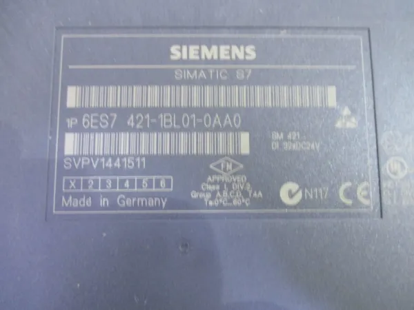 SIEMENS 6ES7421 1BL01-0AA0