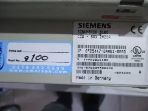 SIEMENS 6FC5447-0AA01-0AA0(CCU BOX)