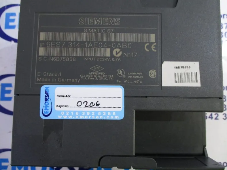 SIEMENS 6S07 314-1AE04-0AB0