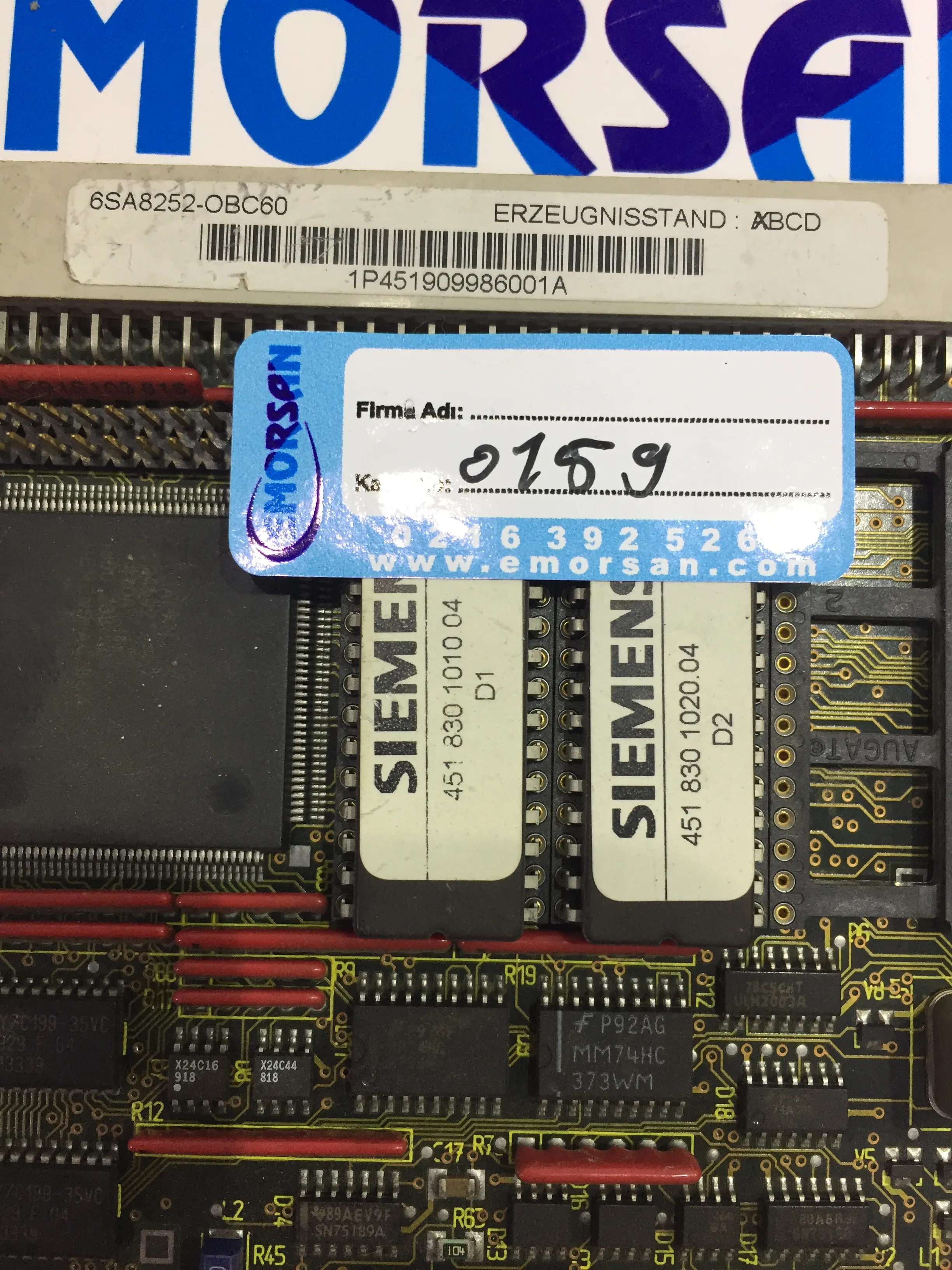 SIEMENS 6SA8252-0BC60