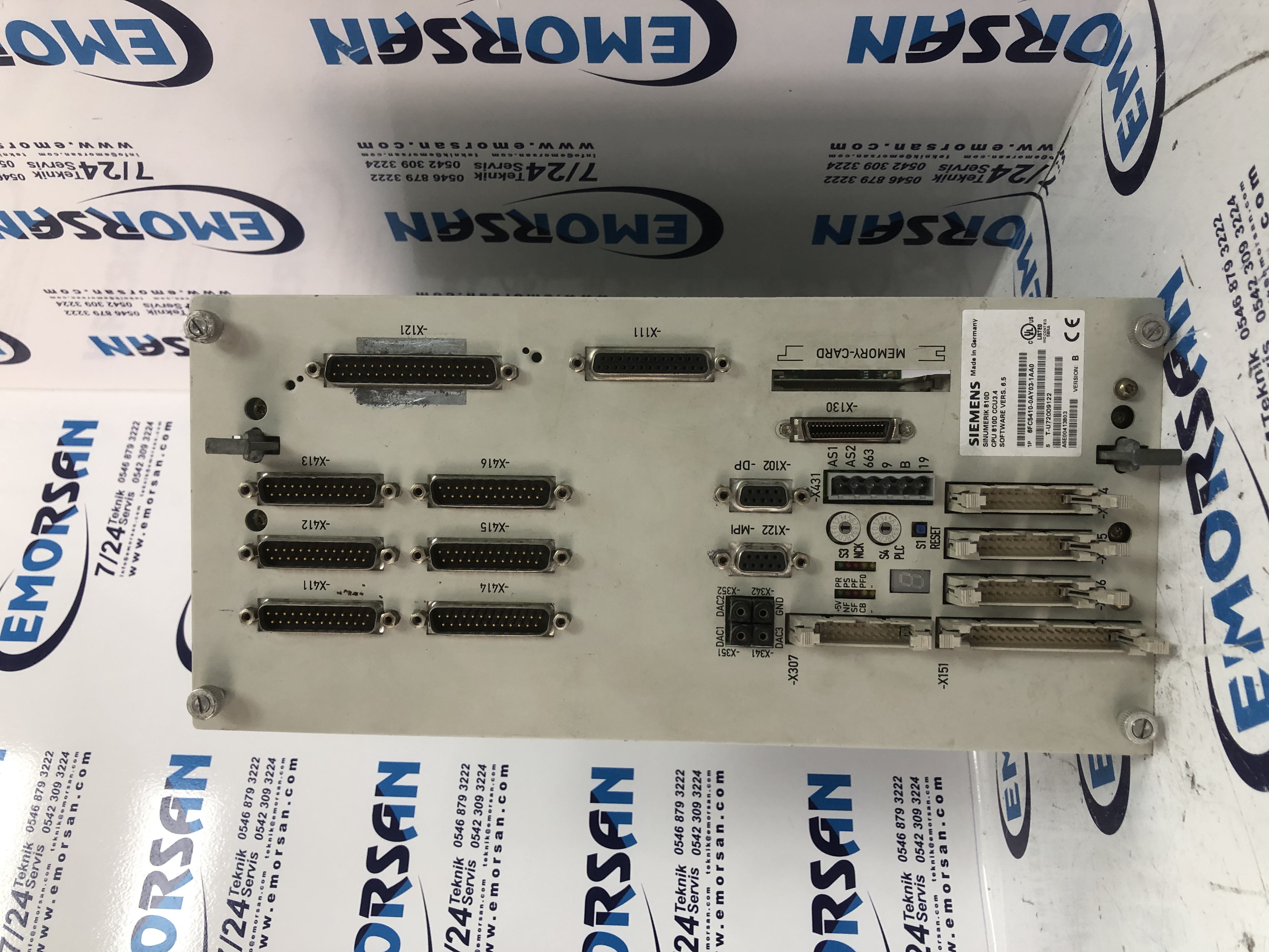 SIEMENS SINUMERIK 810 D 6FC5410-0AY03-1AAA0