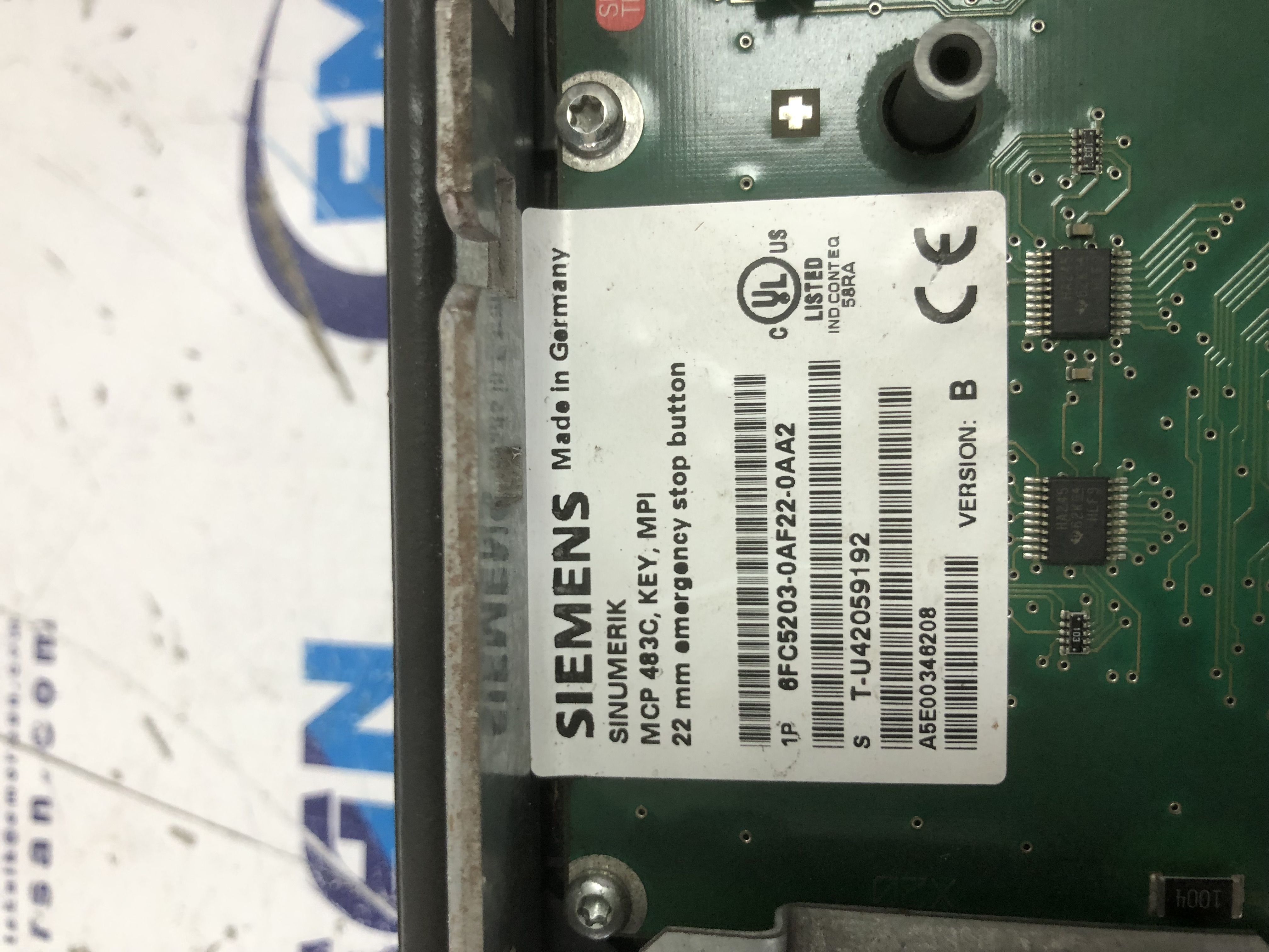 SIEMENS SINUMERİK 6FC5203-0AF22-0AA2