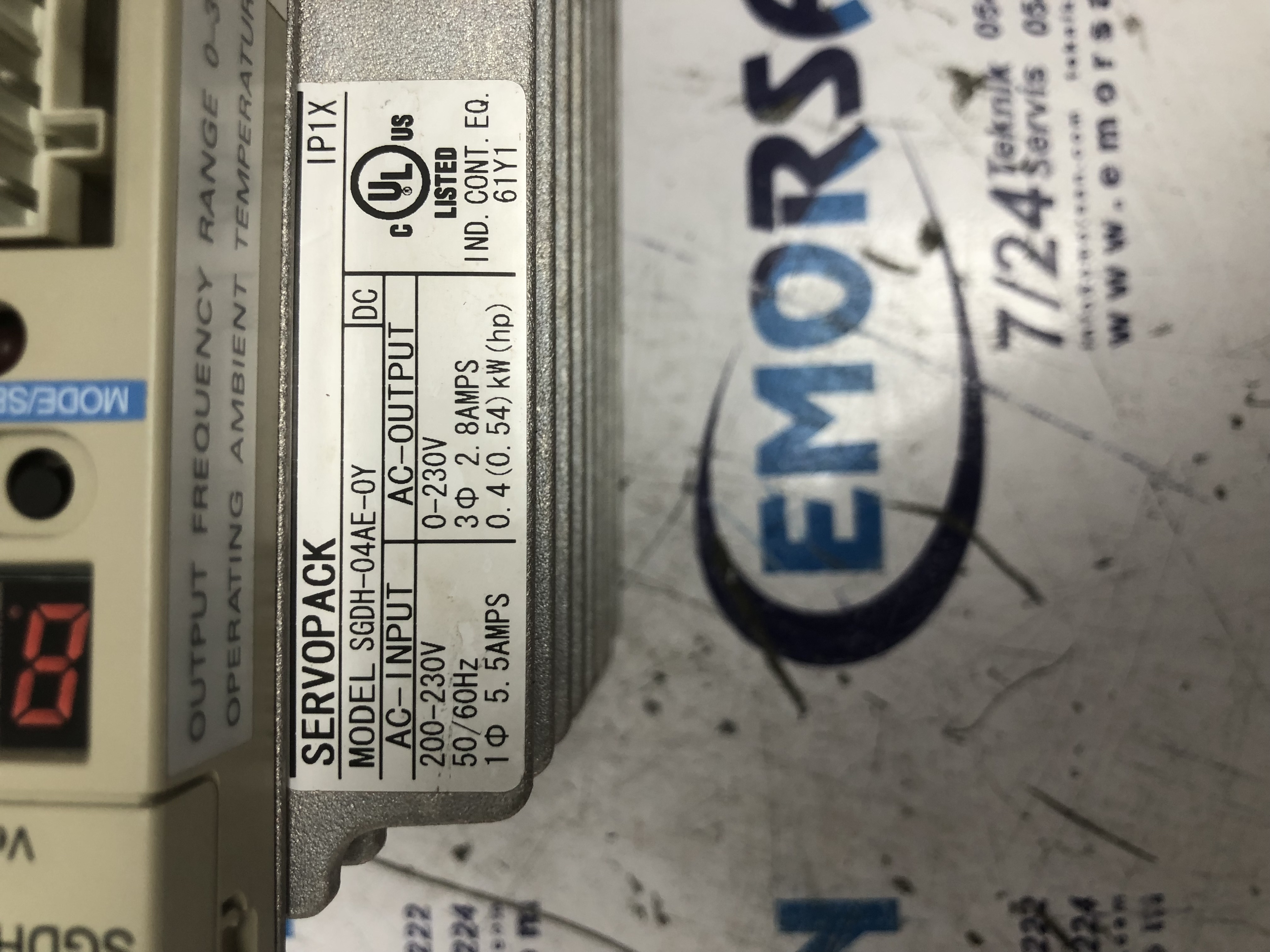 YASKAWA SGDH-04AE-OY