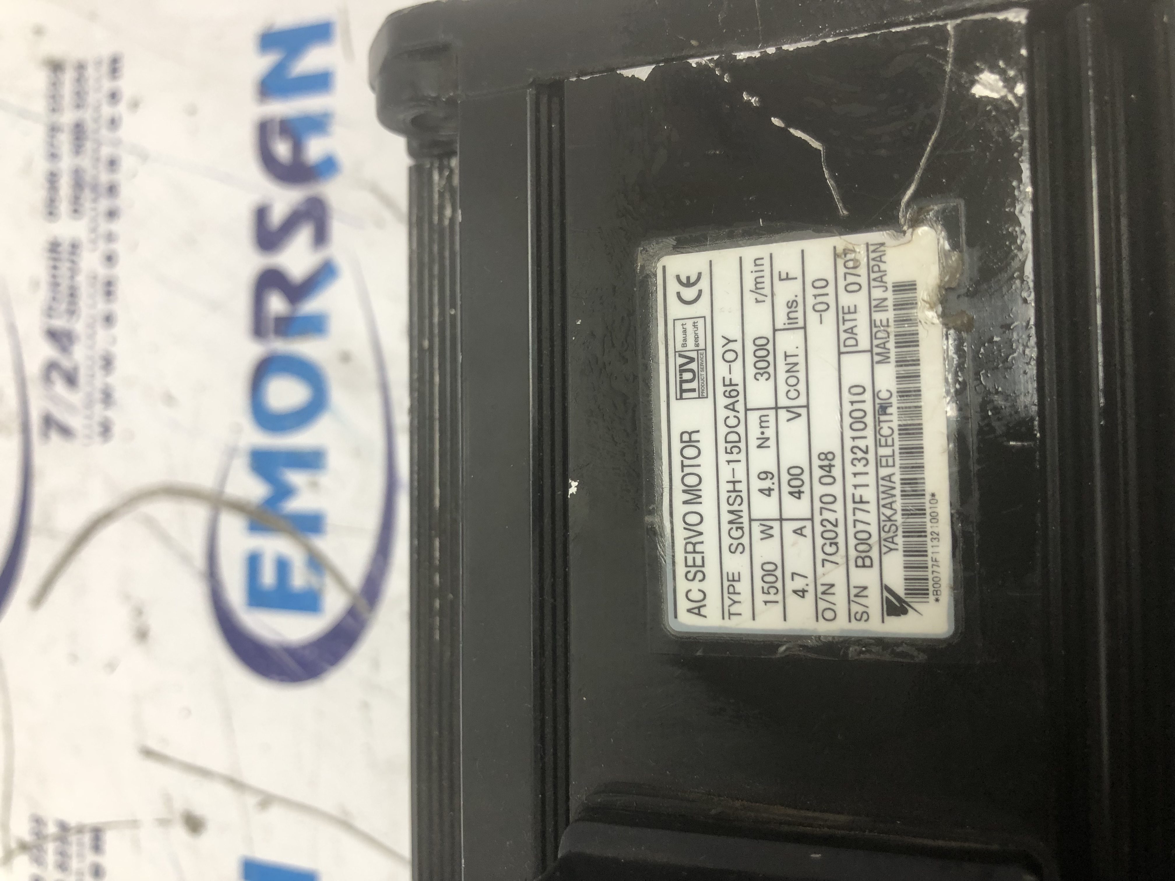 YASKAWA SGMSH-15DCA6F-OY