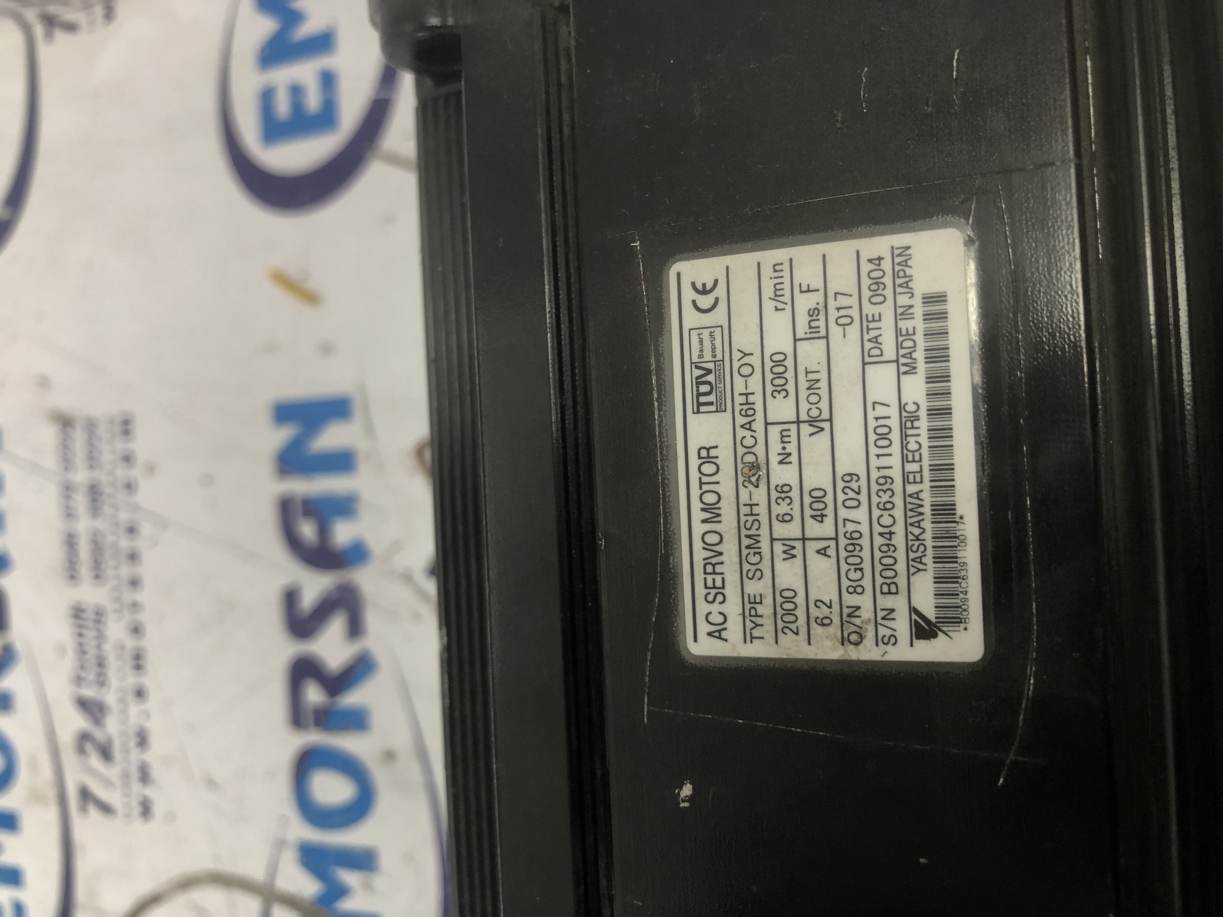 YASKAWA SGMSH-20DCA6H-OY